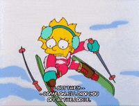 lisa simpson help GIF