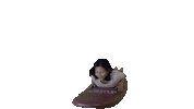 Surfer Priscilla Sticker by Color the Water