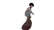 Surfer Mariah Sticker by Color the Water
