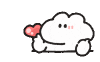 I Love You Hearts Sticker by おめがちゃん