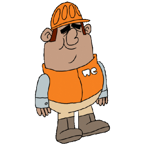 Cartoon Character Pixel Sticker by WeTransfer