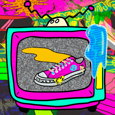 gominosensei tv skate sneakers slime GIF