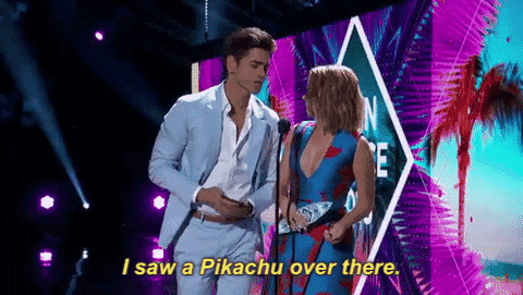 john stamos i saw a pikachu over there GIF by FOX Teen Choice