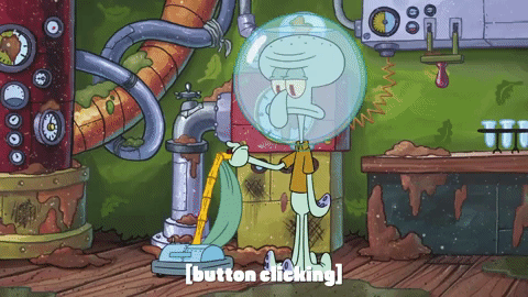 season 9 squid defense GIF by SpongeBob SquarePants