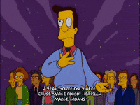 gathering homer simpson GIF