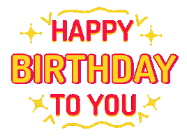 Happy Birthday Sticker