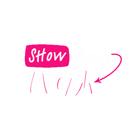 Work Showyourwork Sticker