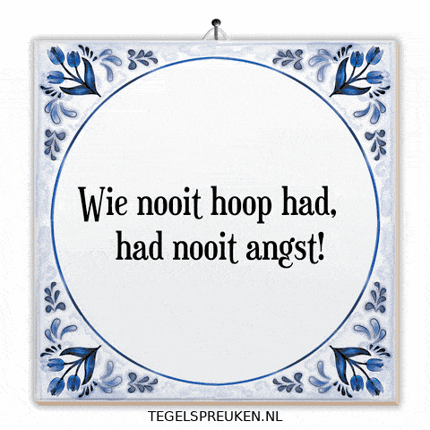 Hoop Nl GIF by Tegelspreuken.nl