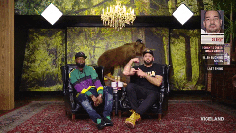 flexing work out GIF by Desus & Mero