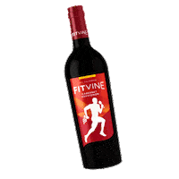 FitVineWine_Official wine redwine cabernet fitvinewine Sticker