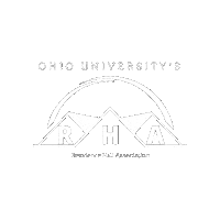 OhioRHA ohio ou ohio university rha Sticker