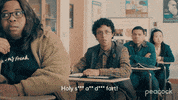 Fart Student GIF by PeacockTV