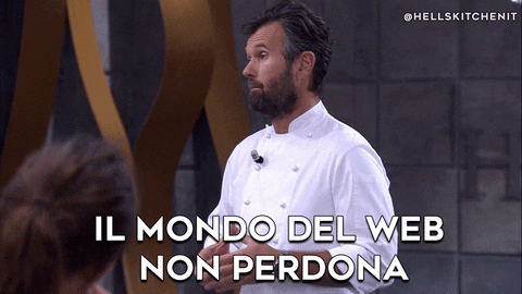internet web GIF by Hell's Kitchen Italia