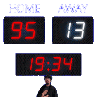 13 Away Sticker
