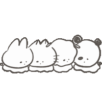 かわいい Sticker by カホイラストレーション