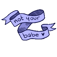 lyamgtt babe feminism feminist banner Sticker