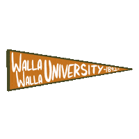 Wwu Sticker by Walla Walla University