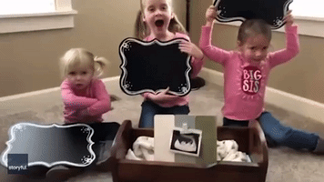 Toddler Less Than Impressed With News She's Going to Be a Big Sister