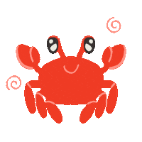 Sea Crab Sticker