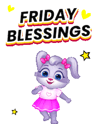 Its Friday Sticker by Lucas and Friends by RV AppStudios