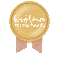 Second Hand Thank You Sticker by polnemaki