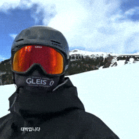Ateez Snowboarding GIF