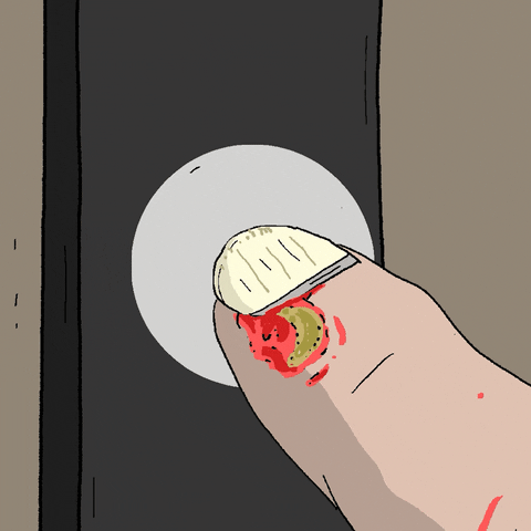 Aanenmatig grappig animatie ding dong rolf GIF