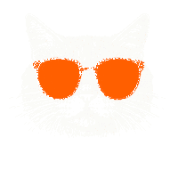 Cat Party Sticker by plantamedium