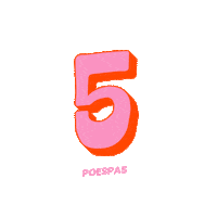 5 Sticker by Poespas
