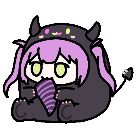 Towa Eat Sticker by circlecan