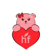 Heart Love Sticker by Health Fusion