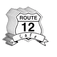 R12C Sticker by Route 12 Cafe