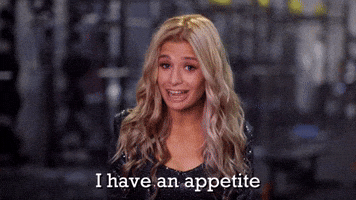 I Have An Appetite