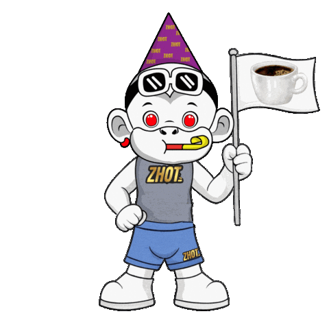 Cup Of Coffee Sticker by Zhot