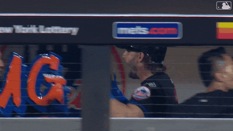 Home Run Omg GIF by New York Mets