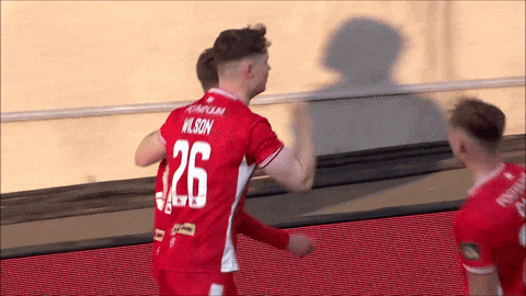 Group Hug Celebration GIF by Cliftonville Football Club