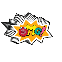Oh My God Omg Sticker by Foliedoucevaldisere