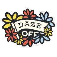 Logo Flowers Sticker by Daze Off