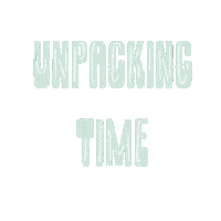 Unpacking Time Sticker by USF Housing & Residential Education