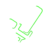 romanogaetano art logo loop auto Sticker