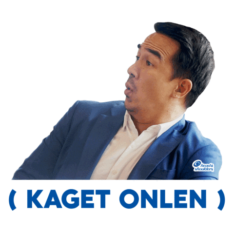 Shock Wow Sticker by Head and Shoulders Indonesia