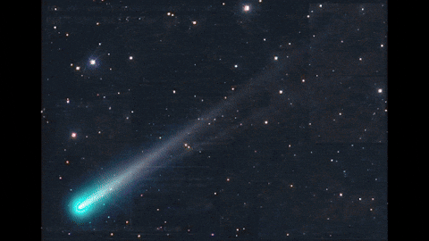 Earthisconcave giphyupload comet optical explanation GIF