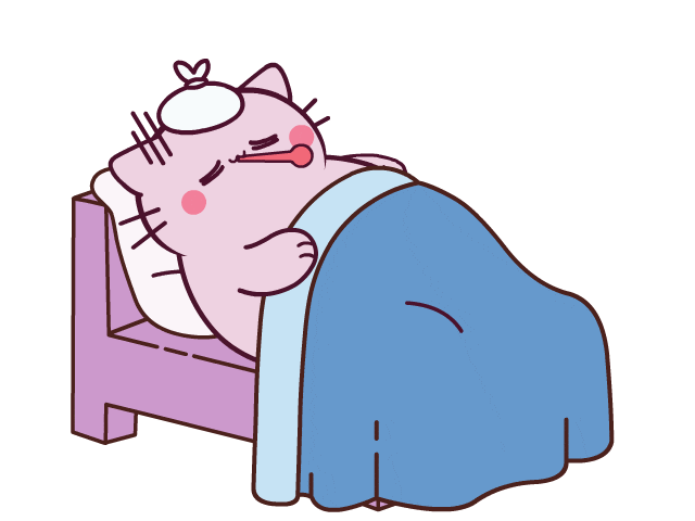 Cat Love Sticker by Pembe