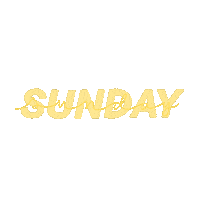 Sunday Weekday Sticker