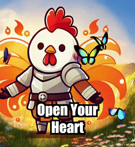 Open Your Heart Healing GIF by Zorooster