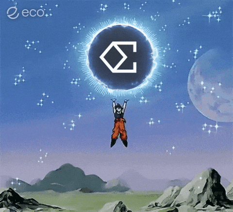 To The Moon Crypto GIF by Eco