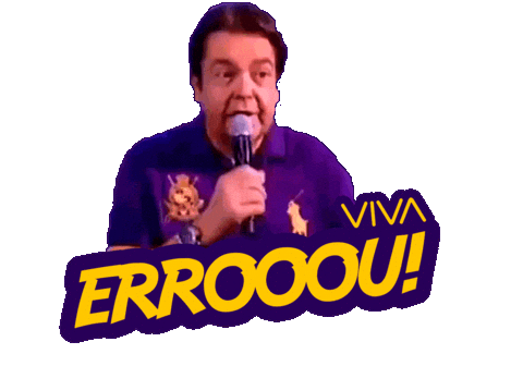Fausto Silva Brazil Sticker by VIVA EVENTOS