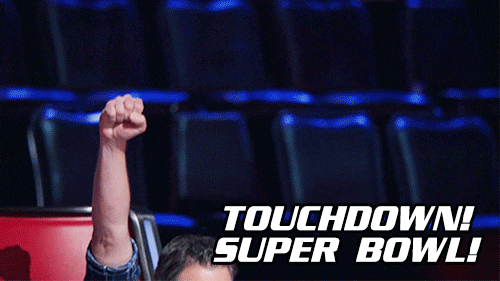 the voice touchdown GIF by NBC