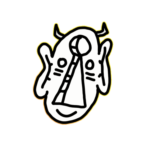 Devil Kk Sticker by Dan Flow Art