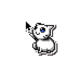 Click Look Here Sticker by Créu Cat